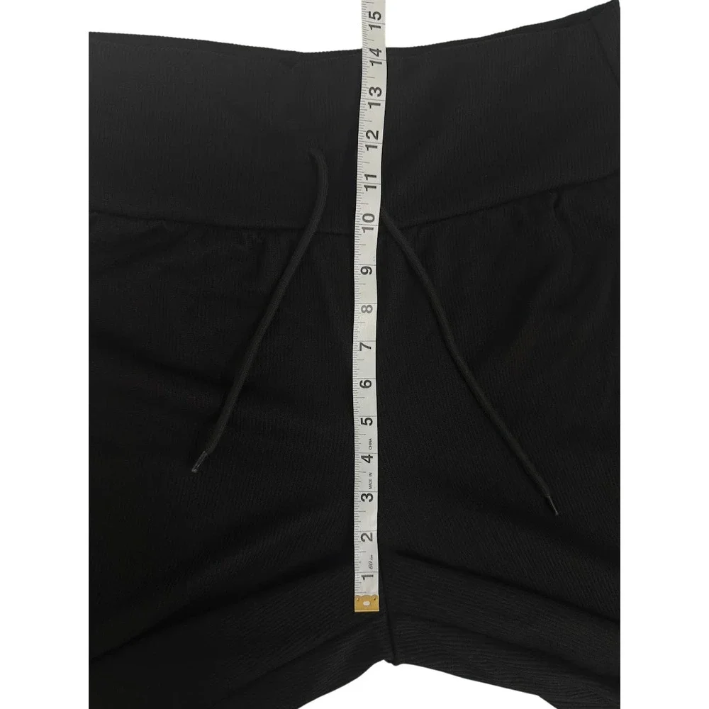Halara Womens XL Ribbed High Waist Tummy Control Side Stripe Pants NWT Casual - Picture 6 of 8
